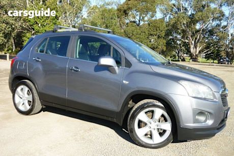 Grey 2014 Holden Trax Wagon Ltz