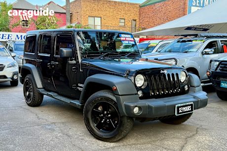 Black 2013 Jeep Wrangler SUV