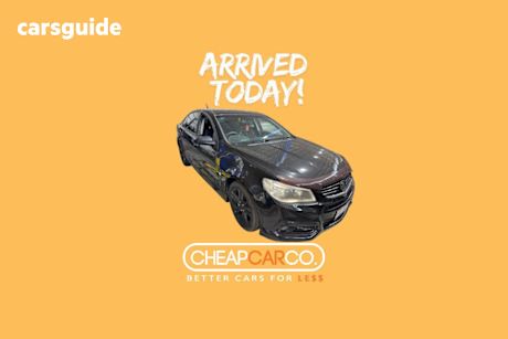 Black 2015 Holden Commodore Sedan Sv6 Storm