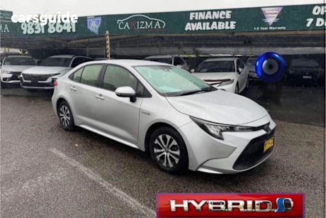 Silver 2019 Toyota Corolla Sedan Ascent Sport (Hybrid)