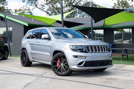 Grey 2015 Jeep Grand Cherokee SUV SRT 4X4