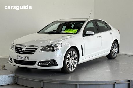 White 2014 Holden Calais Sedan V