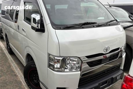 White 2022 Toyota HiAce Commercial 2.8L DIESEL VAN SUPER GL DARK PRIME 2