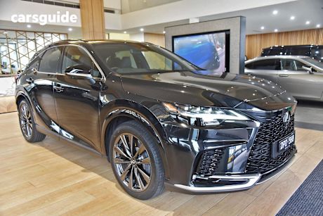 Black 2024 Lexus RX SUV RX350 F SPORT 4X4