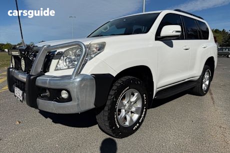 White 2012 Toyota Prado Wagon GXL (4x4)