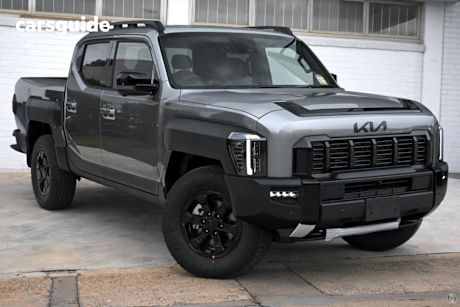 Grey 2025 Kia Tasman Ute Tray X-PRO 4X4