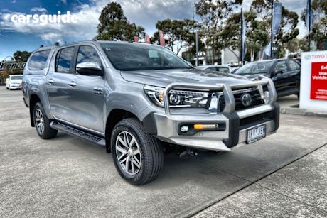Silver 2019 Toyota Hilux Ute Tray SR5 4X4