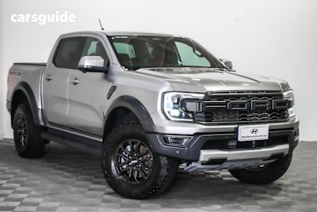 Silver 2022 Ford Ranger Double Cab Pick Up Raptor 3.0 (4X4)