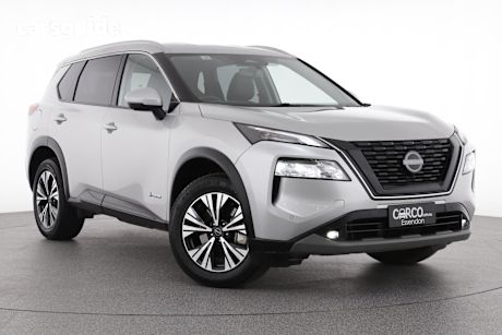 Silver 2024 Nissan X-Trail SUV ST-L E-POWER 4WD