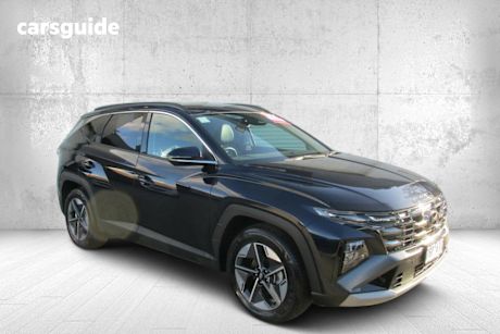 Blue 2024 Hyundai Tucson Wagon Elite (Fwd)