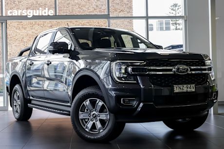 Grey 2024 Ford Ranger Ute Tray XLT 4X4