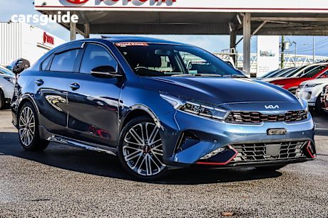 Black 2022 Kia Cerato Sedan Gt