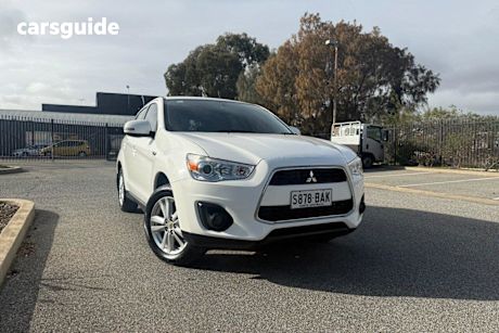 White 2013 Mitsubishi ASX Wagon (2Wd)