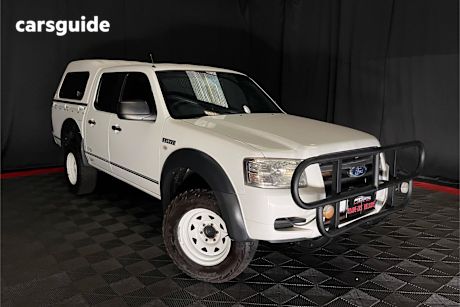 White 2008 Ford Ranger Dual Cab Pick-up Xl (4X2)