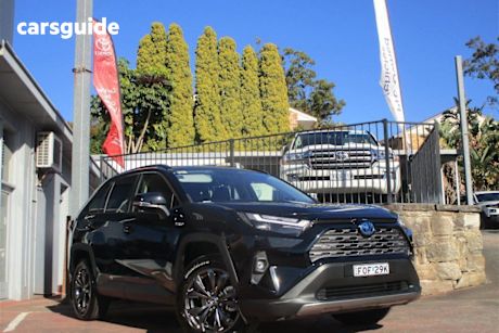 Black 2024 Toyota RAV4 Wagon Gxl (2Wd) Hybrid