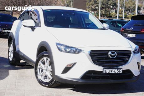 White 2022 Mazda CX-3 Wagon Maxx Sport (Fwd)
