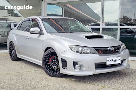 Silver 2011 Subaru Impreza Sedan WRX 4WD