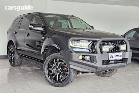 Blue 2020 Ford Everest SUV SPORT 4X4