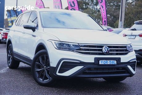 White 2022 Volkswagen Tiguan Wagon Allspace 162Tsi Adventure