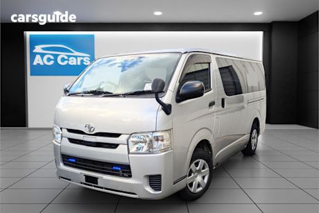 Silver 2018 Toyota HiAce Commercial VAN CAMPERVAN