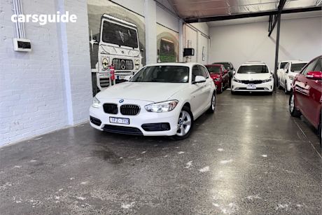 White 2016 BMW 118I Hatchback Sport Line