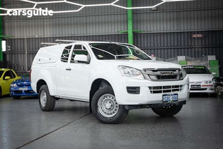 White 2016 Isuzu D-MAX Ute Tray SX HIGH RIDE R