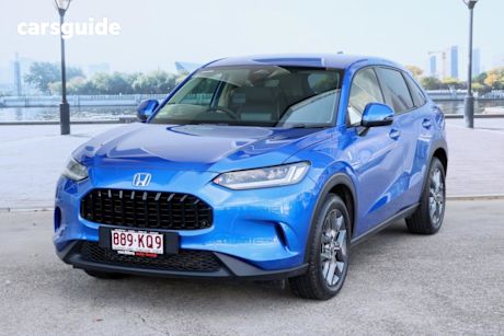 Blue 2023 Honda ZR-V SUV VTI L F