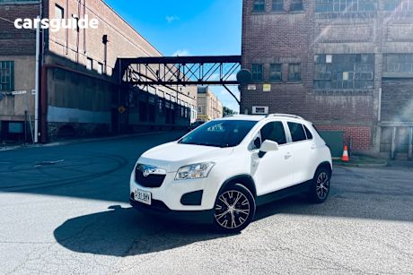 White 2014 Holden Trax Wagon Ls
