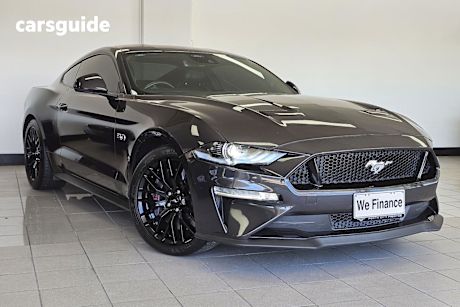 Grey 2022 Ford Mustang Coupe GT R