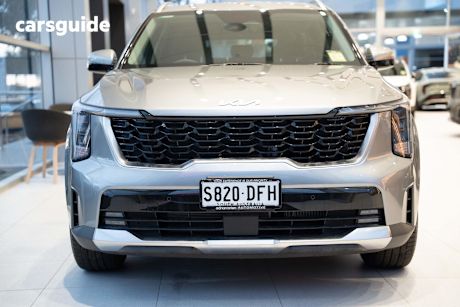 Grey 2025 Kia Sorento Wagon Sport 7 Seat