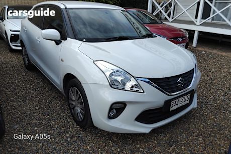 White 2019 Suzuki Baleno Hatchback Gl