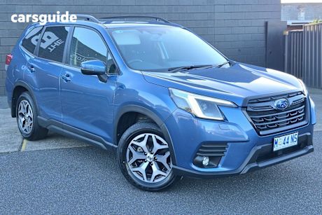 Blue 2024 Subaru Forester SUV 2.5I 4WD