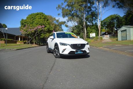 White 2015 Mazda CX-3 SUV STOURING 4X4