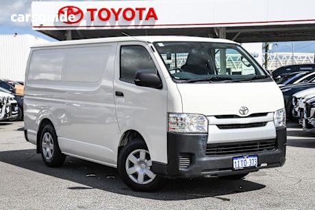 White 2018 Toyota HiAce Commercial R