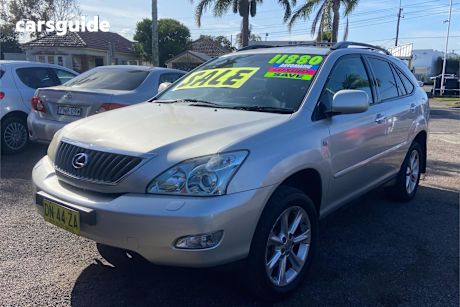 Silver 2007 Lexus RX350 Wagon Sports Luxury