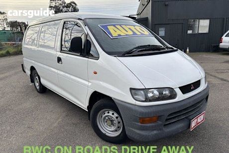White 2004 Mitsubishi Express Commercial VAN