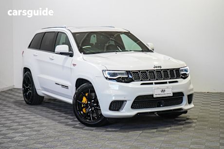 White 2018 Jeep Grand Cherokee Wagon Trackhawk (4X4)