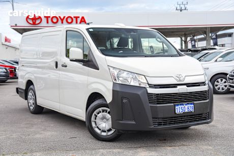 White 2021 Toyota HiAce Commercial R