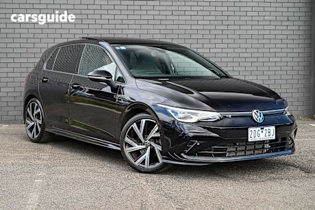 Black 2022 Volkswagen Golf Hatch 110TSI R-LINE F