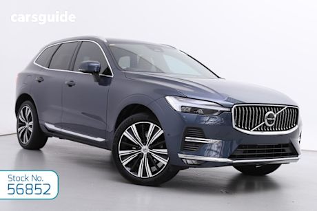 Blue 2022 Volvo XC60 Wagon Ultimate B5 Bright Mhev