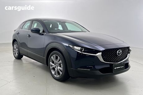 Blue 2023 Mazda CX-30 Wagon G25 Touring (Fwd)