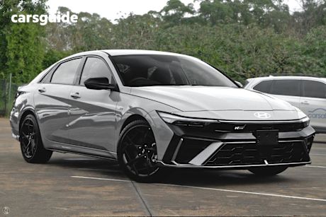 Grey 2025 Hyundai I30 Sedan N LINE F