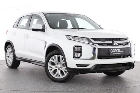 White 2021 Mitsubishi ASX SUV ES F