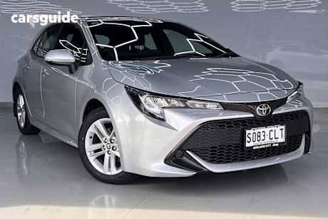 Silver 2021 Toyota Corolla Hatch ASCENT SPORT F