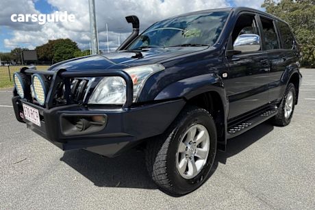 Blue 2004 Toyota Prado Wagon GXL 4x4