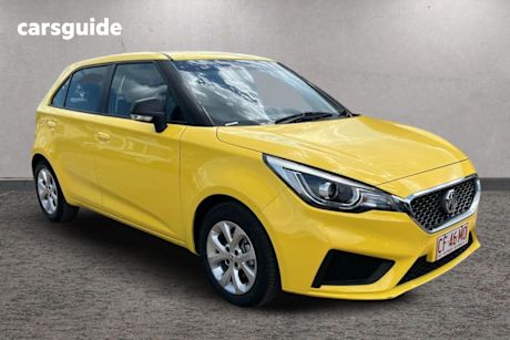 Yellow 2020 MG MG3 Hatch CORE F