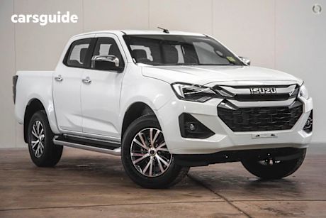 White 2025 Isuzu D-MAX Ute Tray LS-U HIGH RIDE R