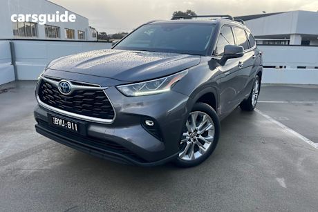Grey 2022 Toyota Kluger SUV GRANDE 4X4
