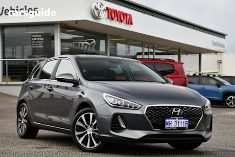 Grey 2017 Hyundai I30 Hatchback Premium