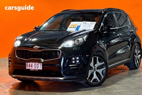 Black 2018 Kia Sportage Wagon Gt-Line (Awd)